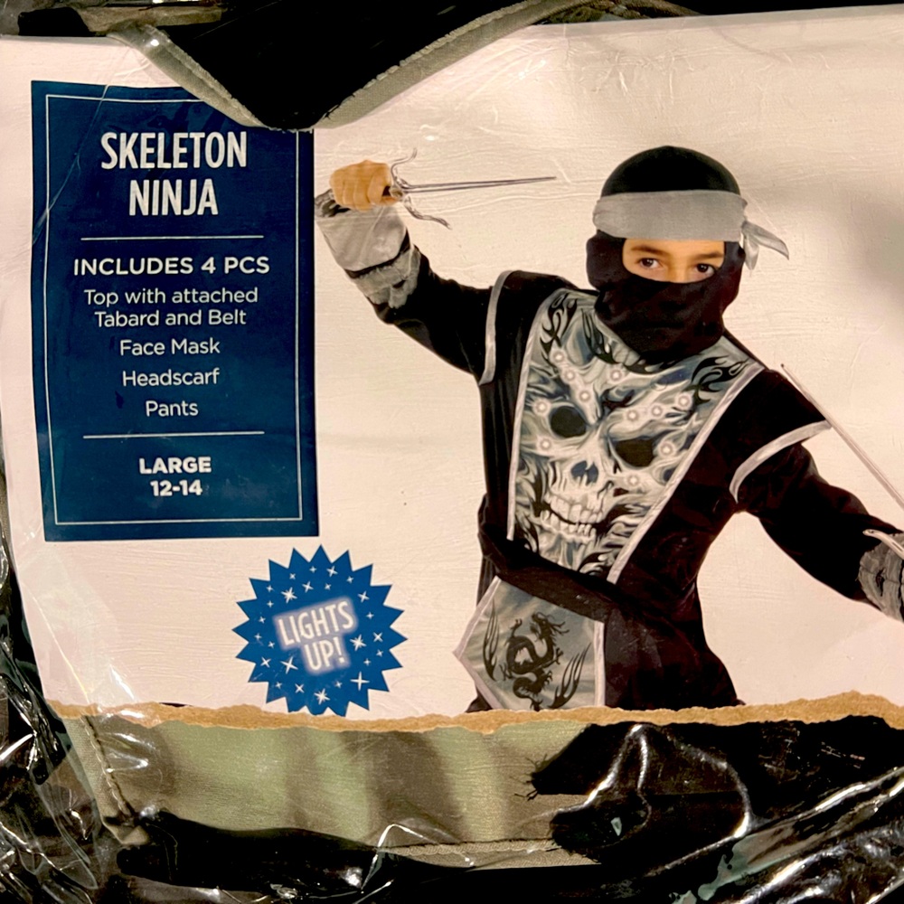 Skeleton Ninja Costume
